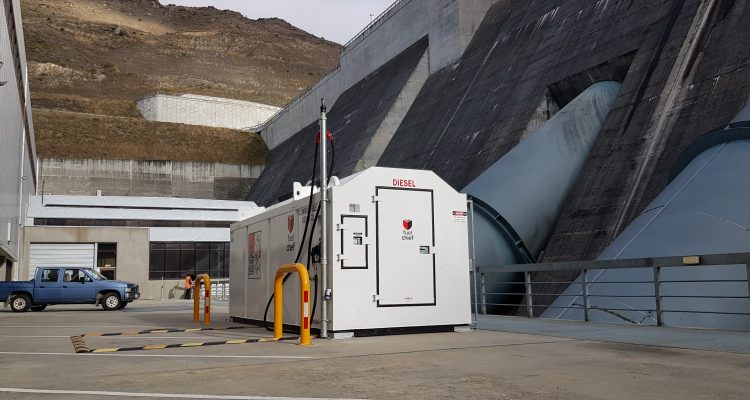 Contact Energy Clyde Dam Diesel Fuel Tank