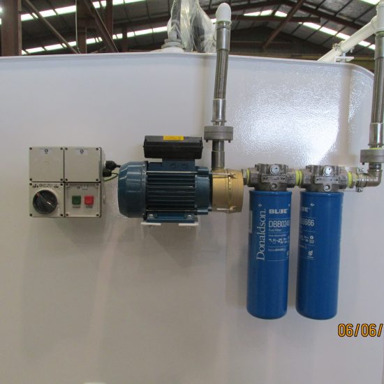 Image of Fuel Polishing System on SuperVault Rectangular Fuel Tank