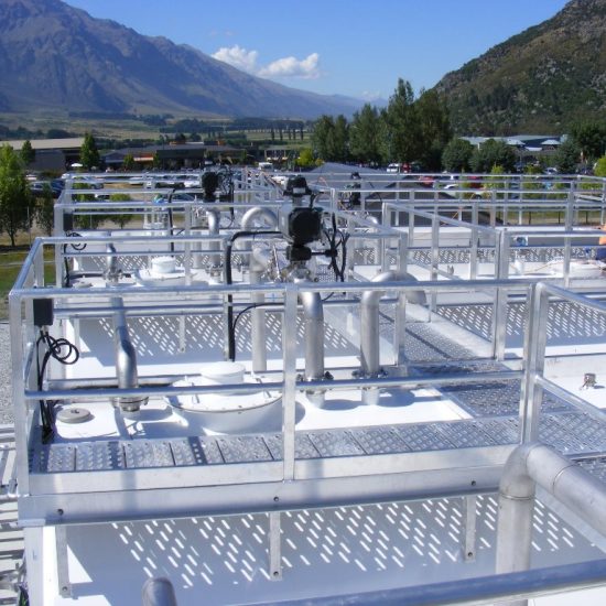 Top View of Fuelchief SuperVaults at Queenstown Airport